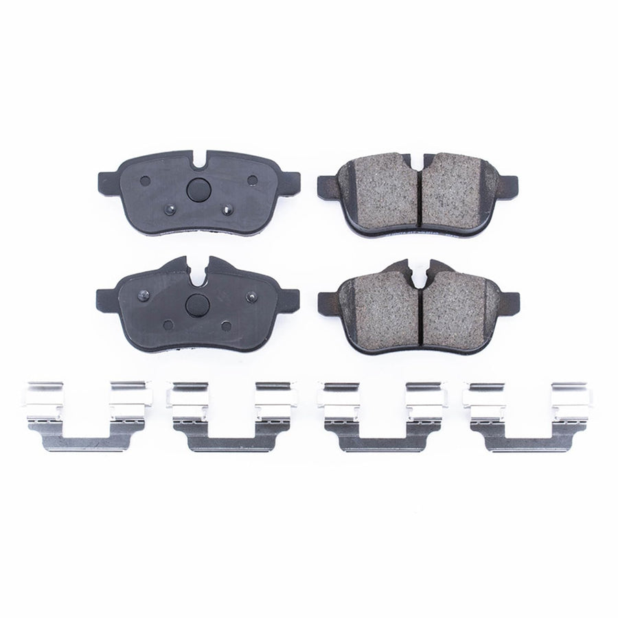 Power Stop Brake Kit Rear For BMW Z4 2009-16 - Ceramic Brake Pads With Installation Hardware, 17-1433