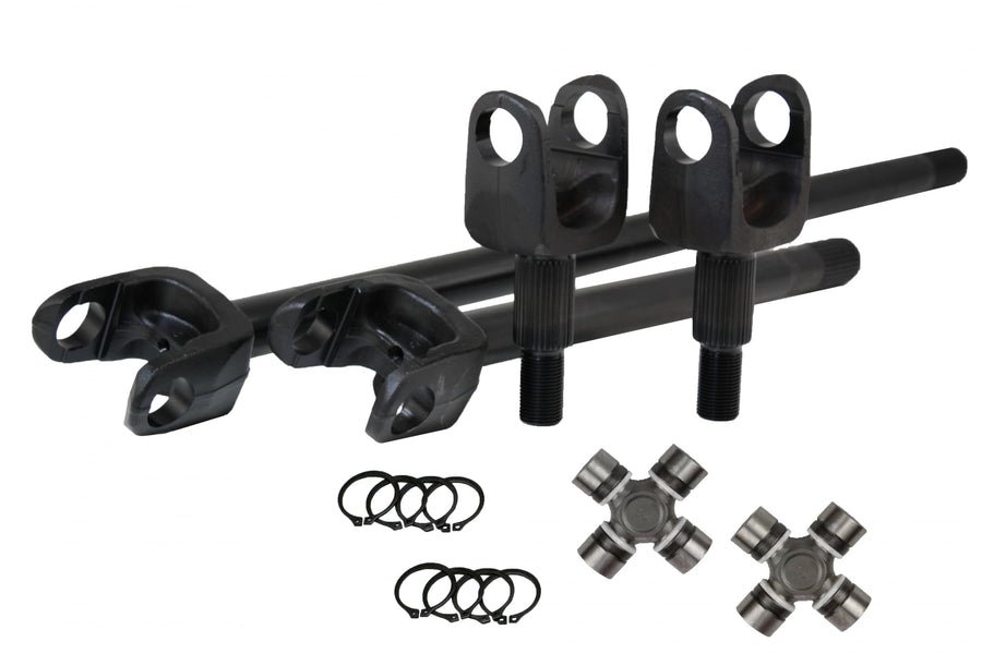 4340 Chromoly Revolution Gear Front Axle Kit Fits 2007-18 JK Dana 30