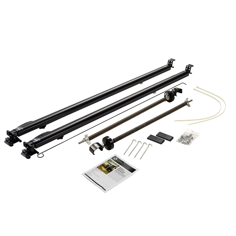 Solera Universal Classic RV Awning Arms & Hardware Kit - 68"-81" Standard, Black