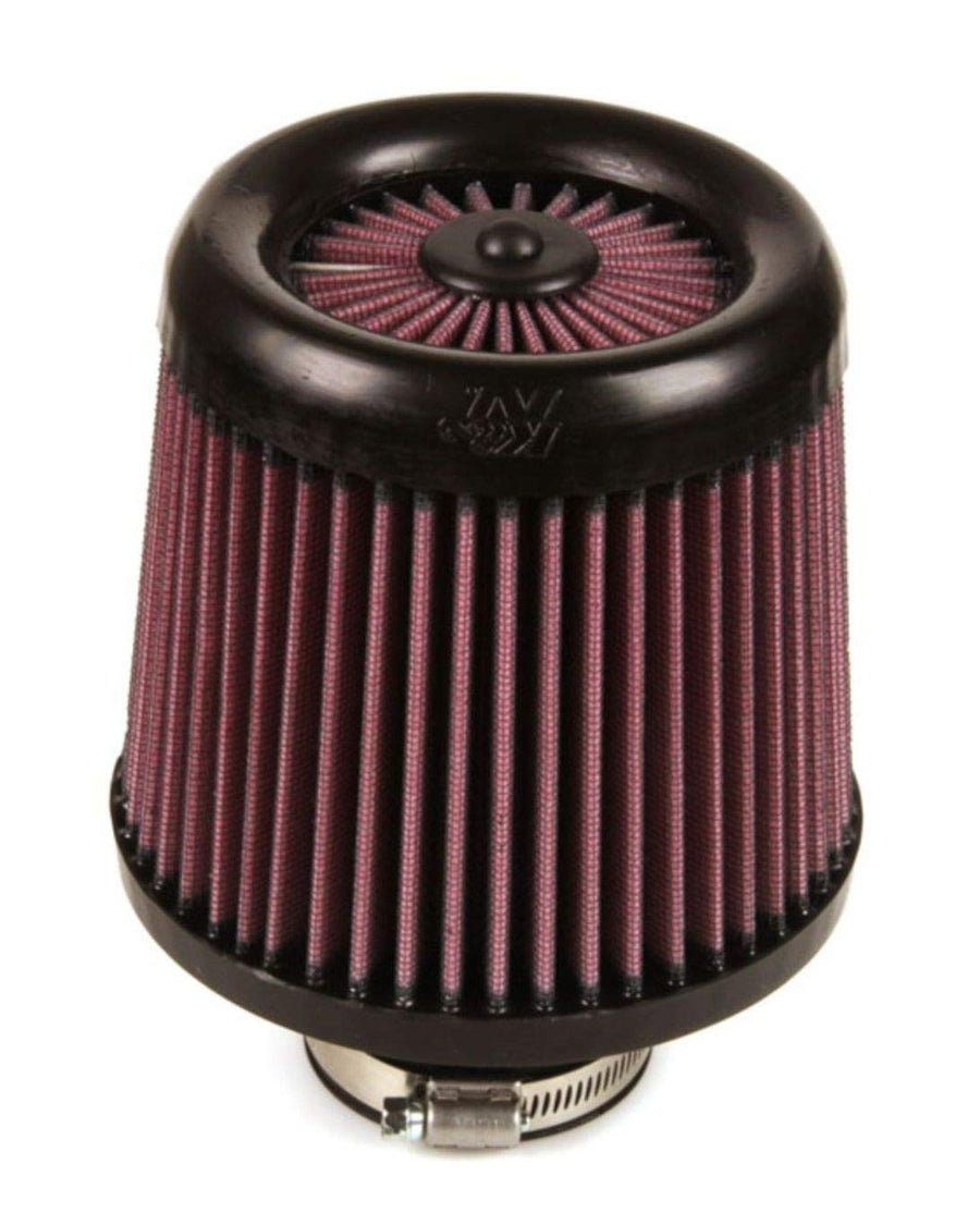 K&N High-Flow Original Universal X-Stream Clamp-On Lifetime Air Filter: High Performance, Premium: Flange Diameter: 2.5 In, Filter Height: 5.5 In, Flange Length: 2 In, Shape: Round Tapered, RX-4950