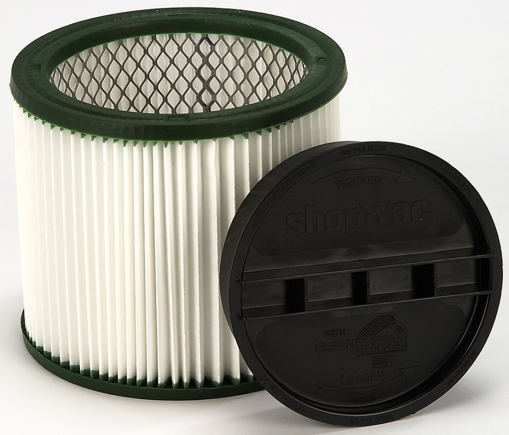 Shop Vac CleanStream 903-07-00 High Efficiency Wet & Dry Vac Cartridge Filter