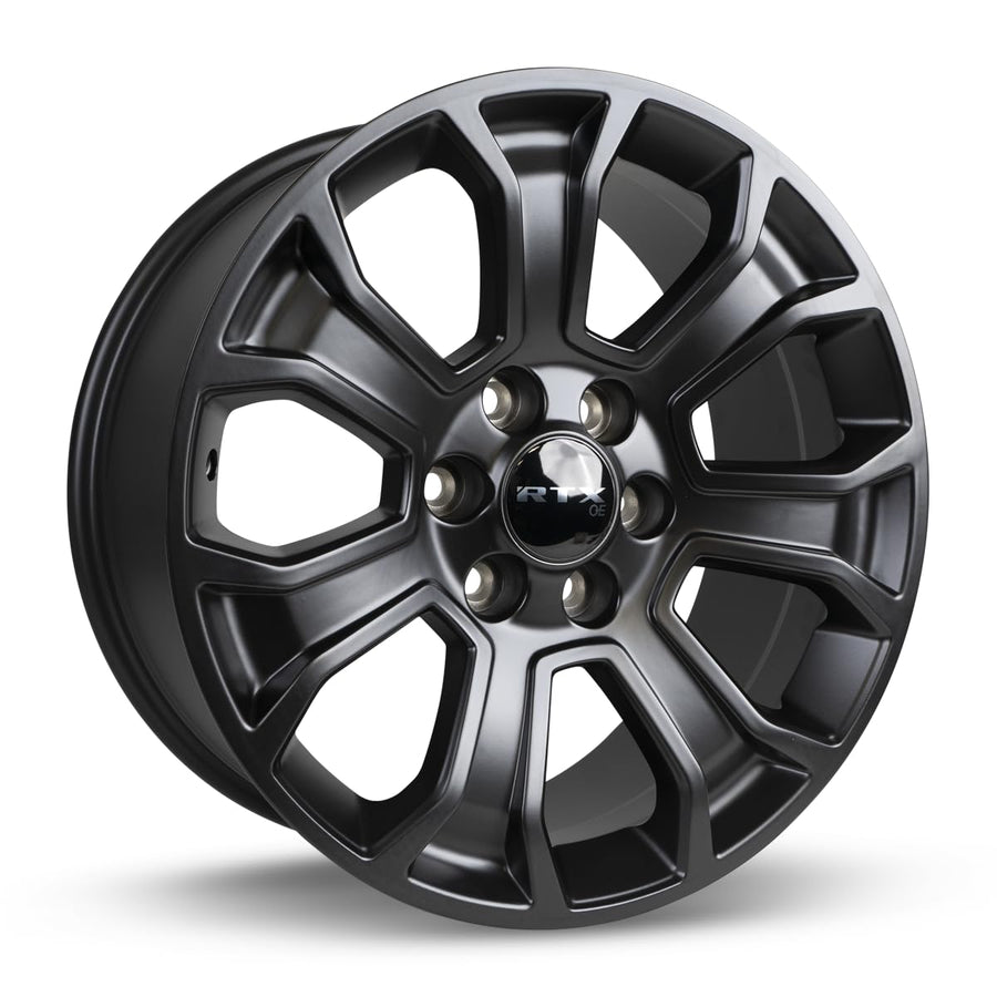 Custom RTX Wheel - 20x9, 30 Offset, 6x139.7 Bolt Pattern, 78.1mm Hub - Satin Black Rim