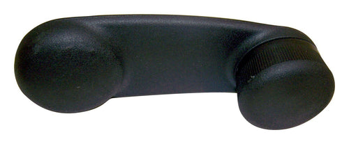 Automotive Crown Window Handle Body, black
