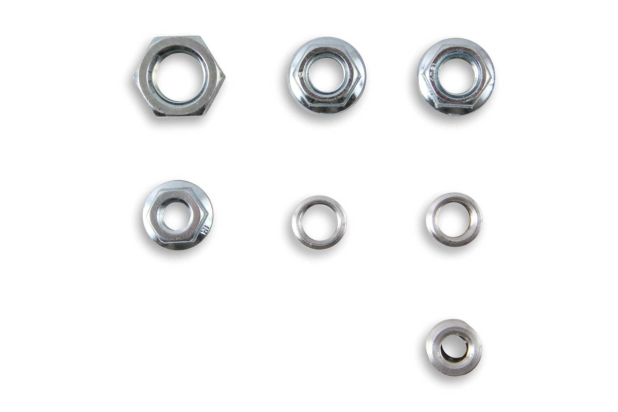 Brushed Aluminum B&M 80658 T-Handle Shifter Grip with Button and SAE Thread Inserts