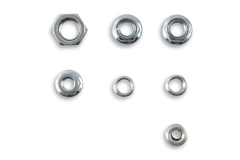 Brushed Aluminum B&M 80658 T-Handle Shifter Grip with Button and SAE Thread Inserts