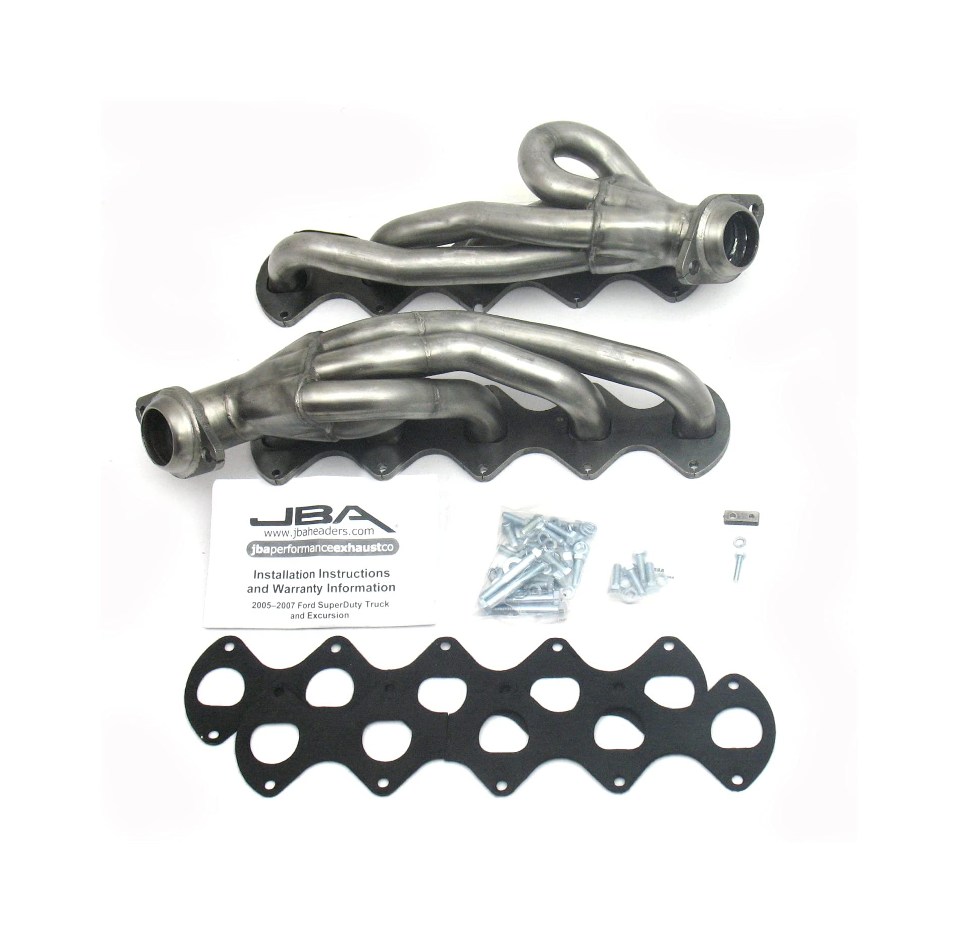1-5/8" Shorty JBA Stainless Steel Exhaust Header for Ford Truck V-10 05-08