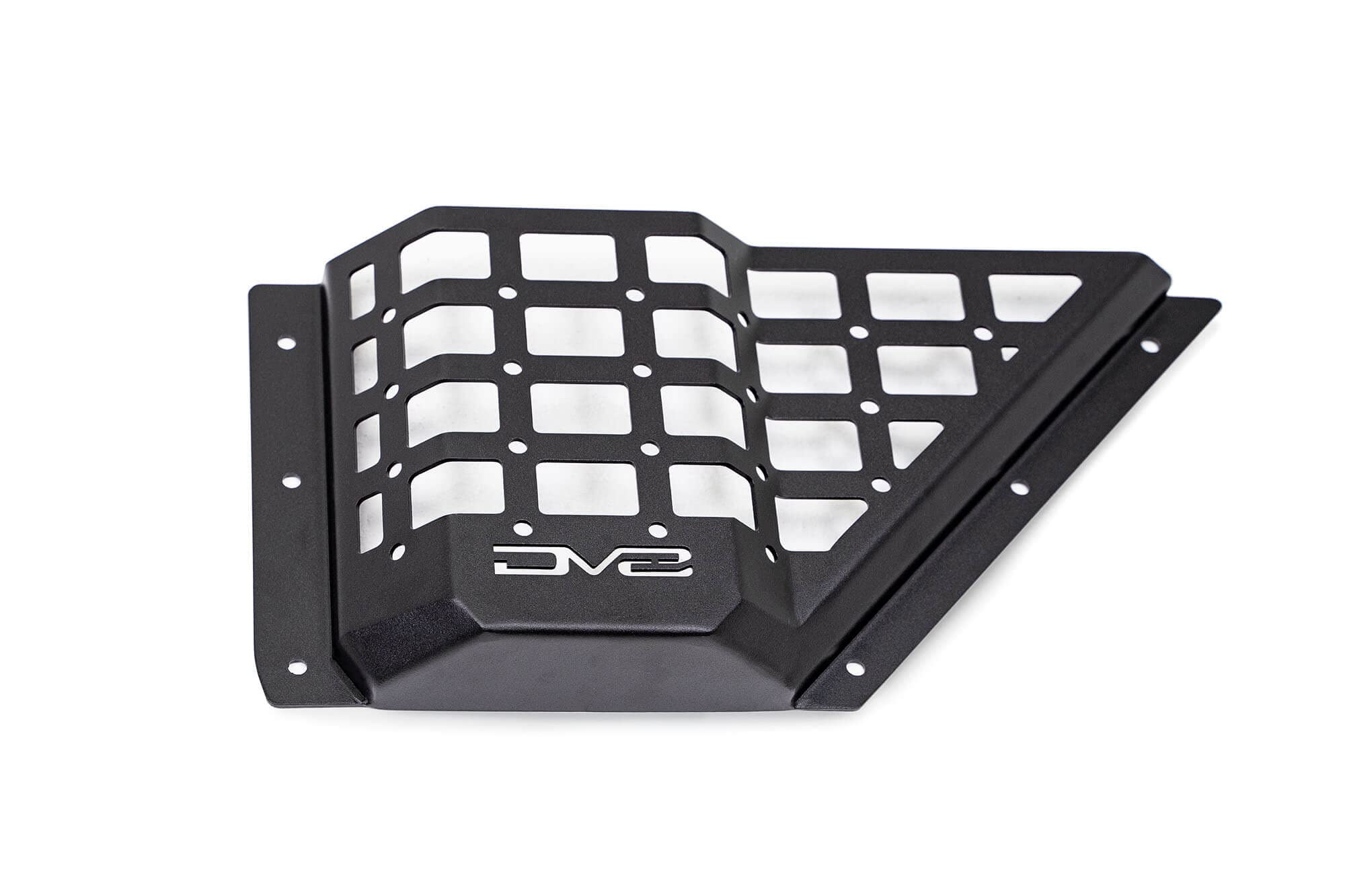 DV8 Offroad Molle Panels for Front Door Pocket 2021+ Ford Bronco 6th Gen | Driver & Passenger Side Pair | Increased Capacity of Door Pockets | Compatible with Molle Accessories