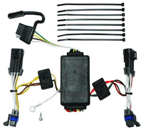 TEKONSHA 118418 Tow Ready T-One® T-Connector Harness, 4-Way Flat, w/Circuit Protected Converter, Compatable with 2002-2007 Saturn Vue