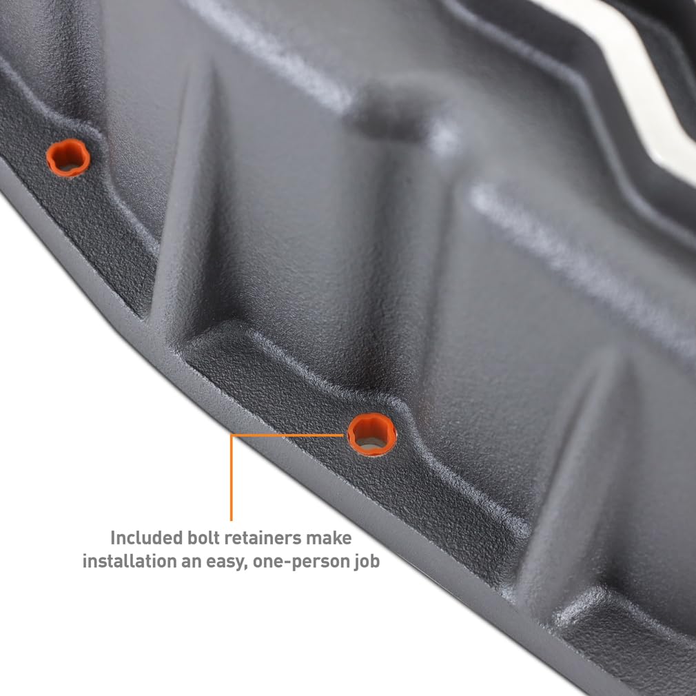 Mishimoto Transmission Pan Aluminum, Compatible with Dodge Ram Cummins 6.7L, 2007.5+