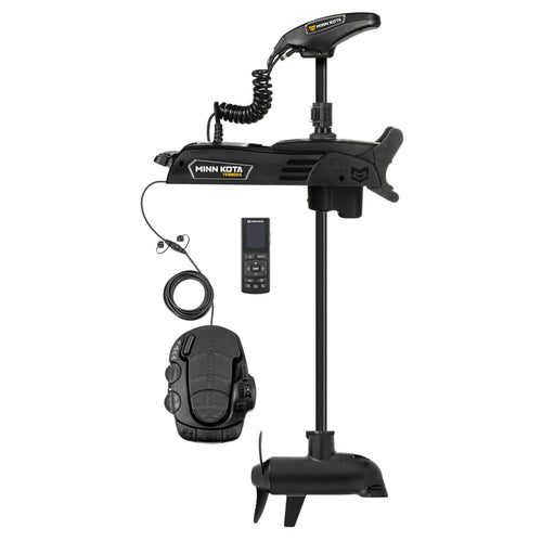 Minn Kota Quest Terrova Brushless Bow-Mount Electric Trolling Motor with Dual Spectrum Chirp Sonar – 90/115 Lb. Thrust, 45 in. Shaft, Freshwater