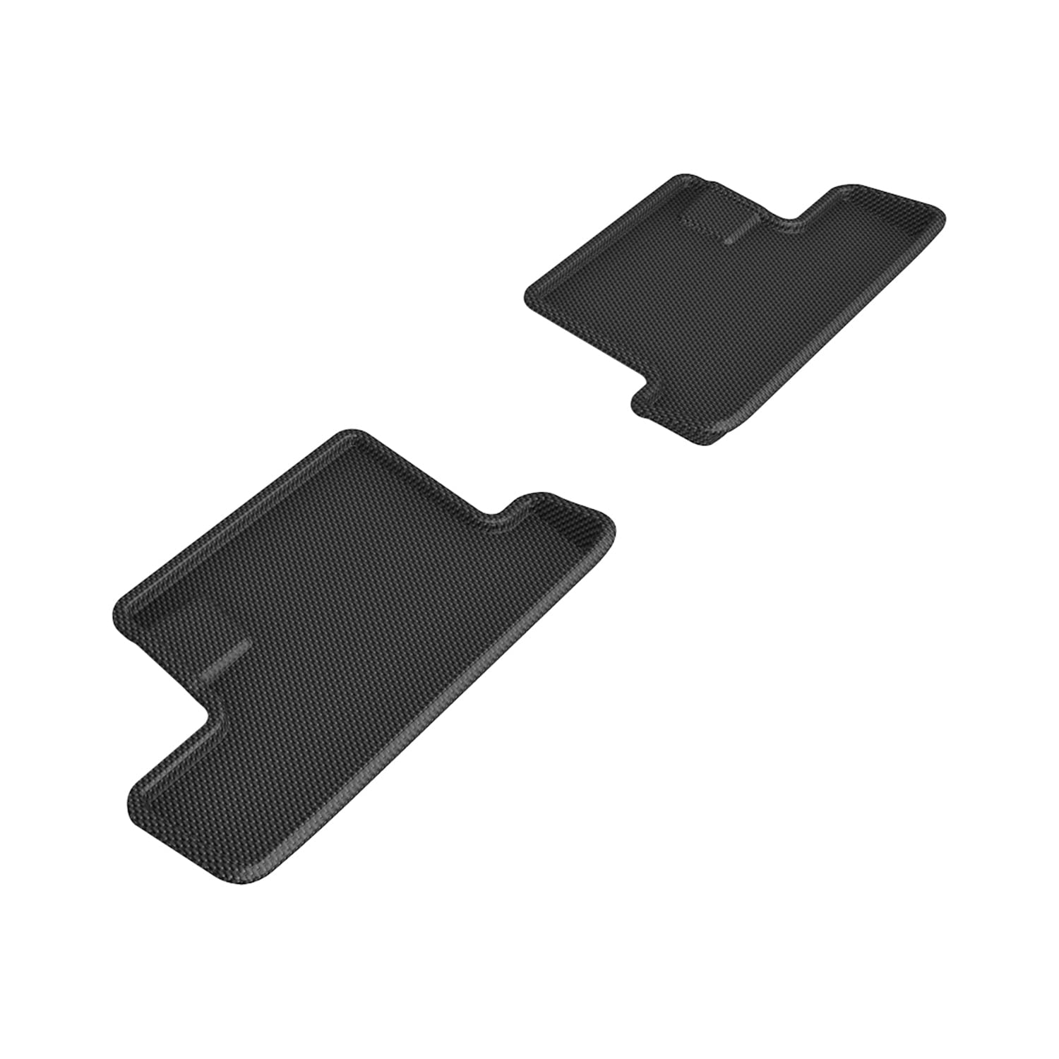 KAGU 3D MAXpider Custom Fit Floor Mat (BLACK) Compatible with SUBARU BRZ 2022-2023 - Second Row