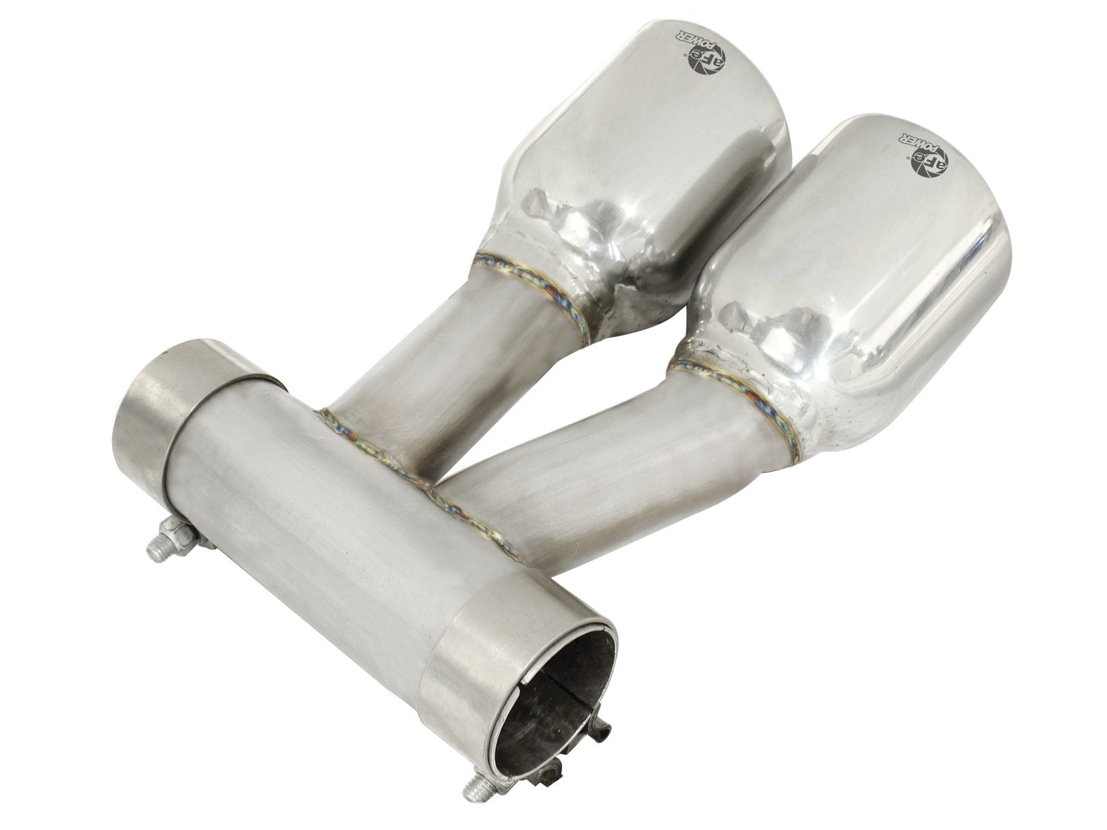 304 Stainless Steel aFe Polished Exhaust Tip Assembly for Porsche Boxster S H6-3.4L Engine