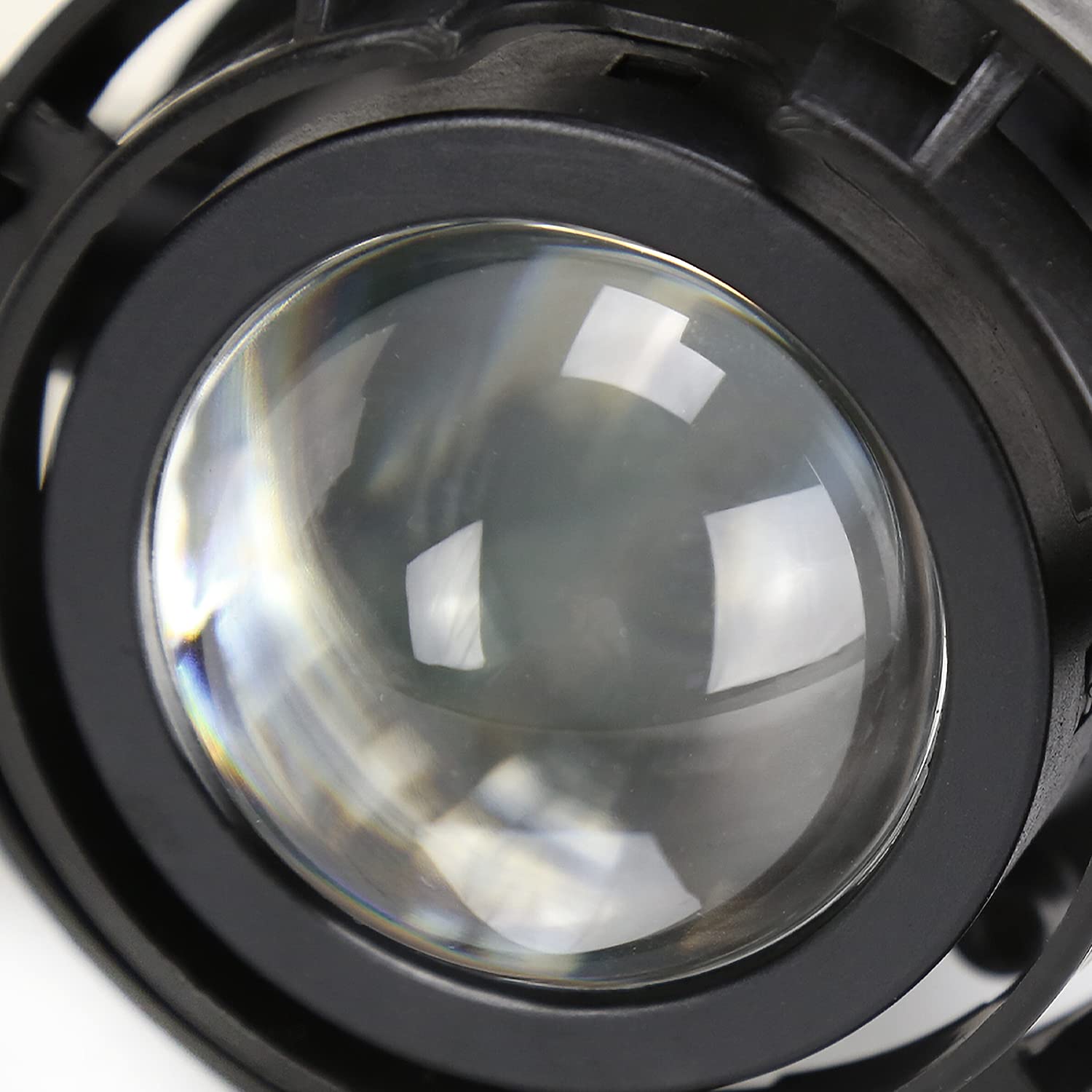 Fog Lights SPEC-D TUNING Chrome + H11 Bulbs Compatible with 2014-2015 Chevy Camaro 3.6L V6, L+R Pair Assembly