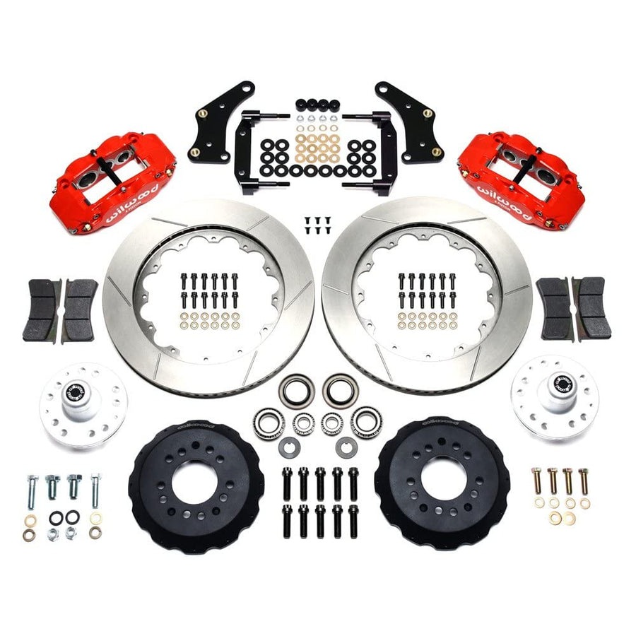 Front Hub Kit FNSL6R, 14.00", Red