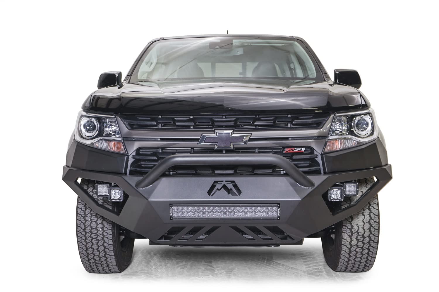 CC21-D5152-1 Fab Fours Inc. Front Replacement Bumper fits Chevrolet Colorado