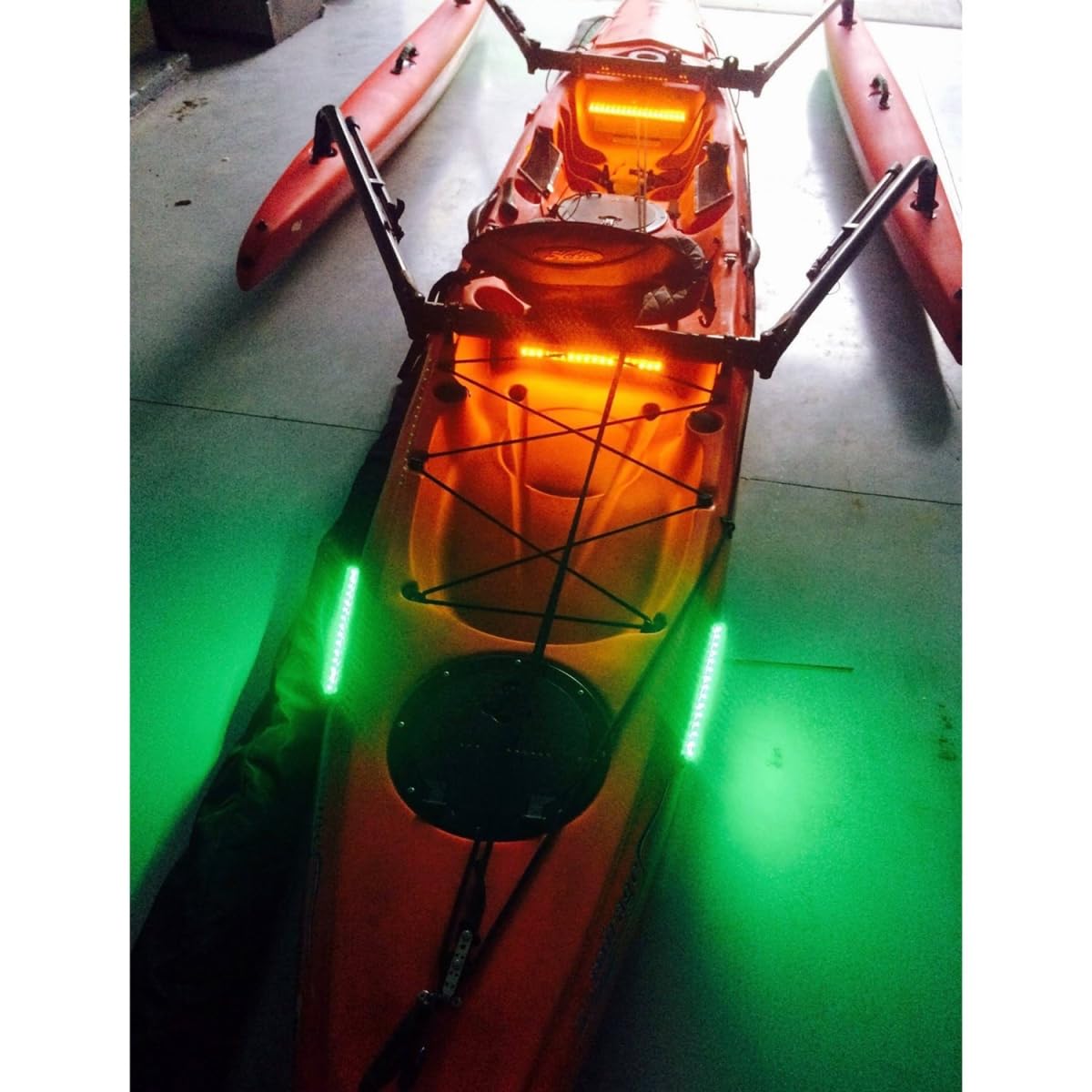 Night Blaster Kayak LED Lighting System (Red)