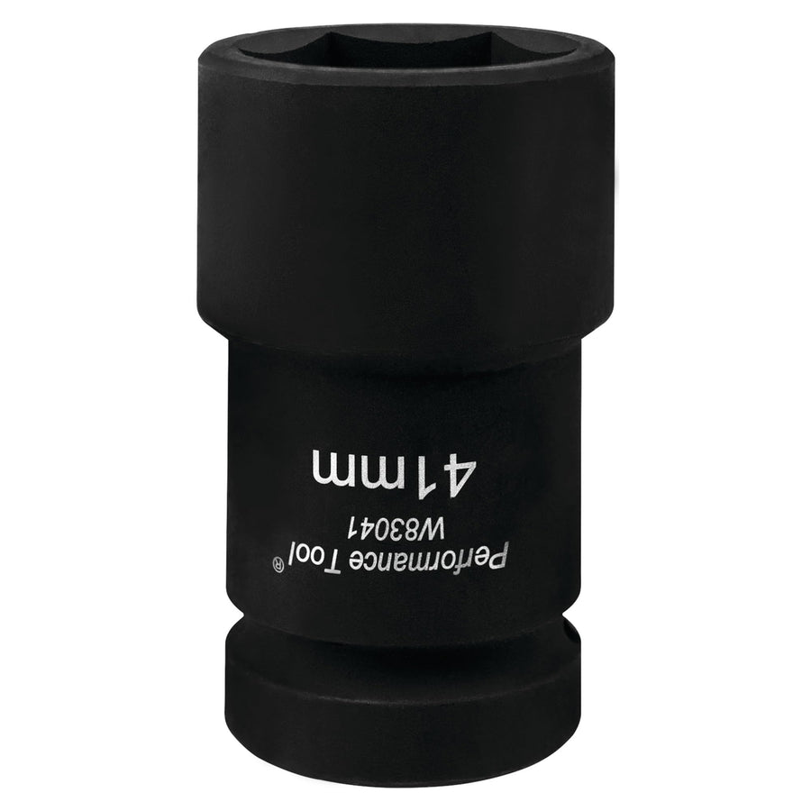 1-Inch Drive Performance Tool W83041 41MM Metric Budd Wheel Socket Use on Isuzu, Hino, Mitsubishi Fuso & Import Trucks