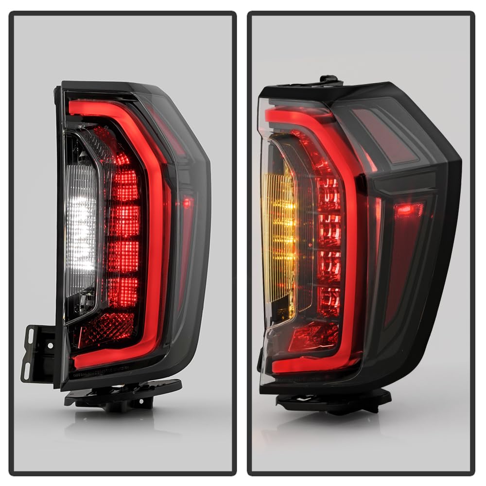 Chevy Suburban/Tahoe (POE) 21-24 OE+ Full LED Tail Light - Black (2021 Yukon Style)