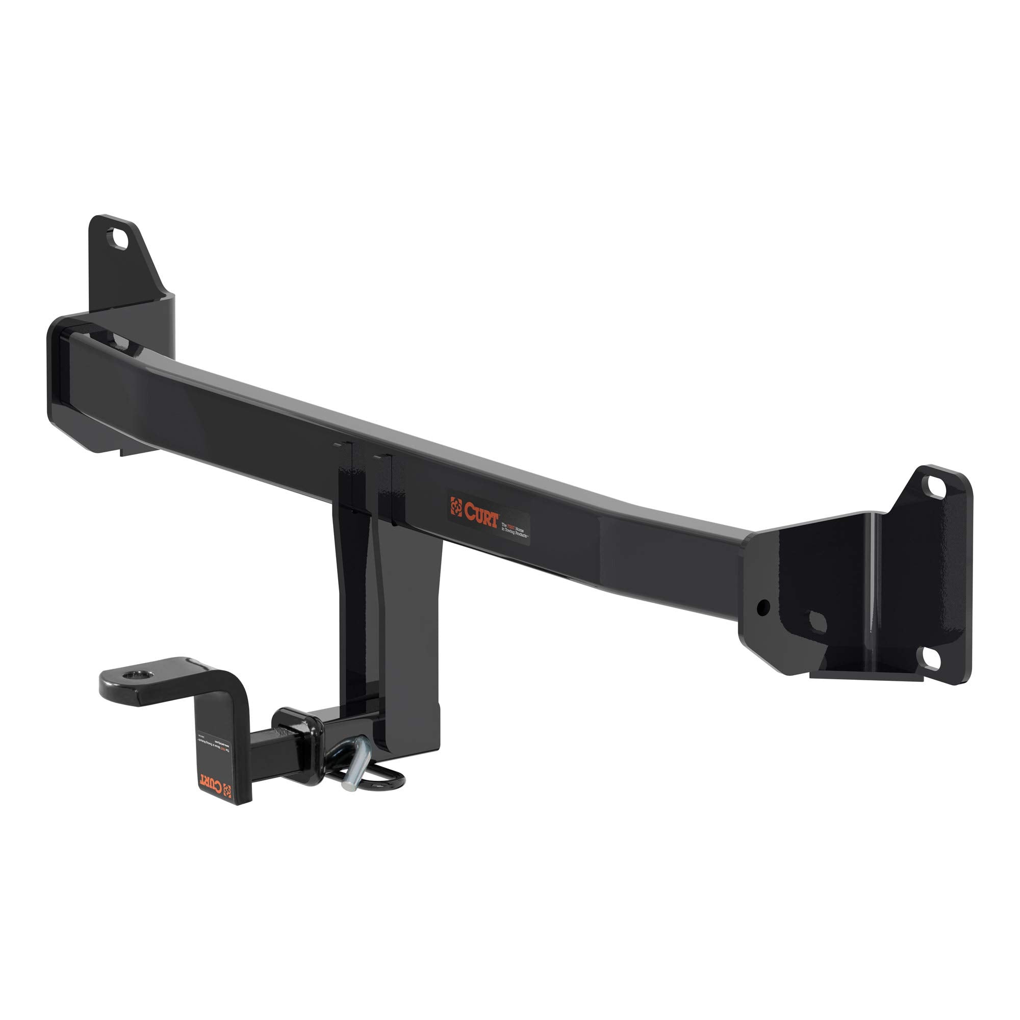 CURT Class 1 Trailer Hitch with Ball Mount, 1-1/4-In Receiver, Fits BMW X2 Select