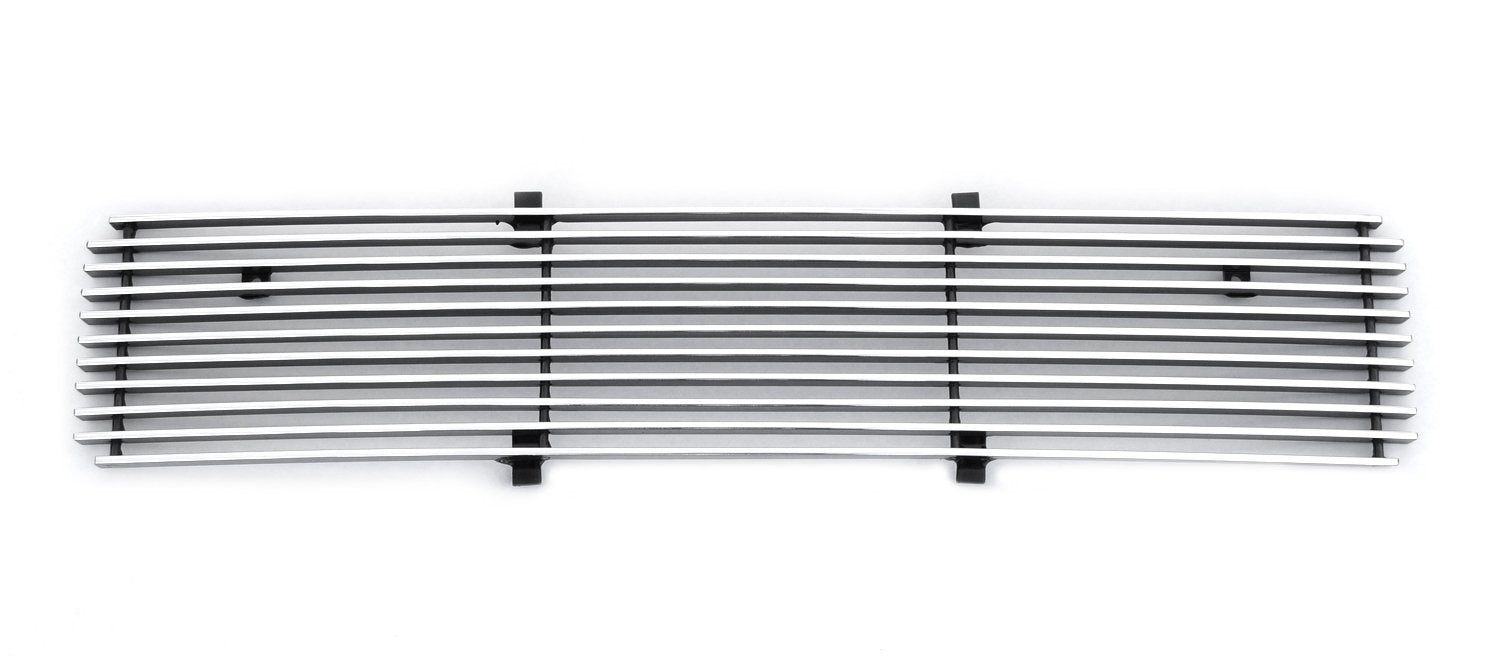Horizontal T-Rex 25564 Aluminum Polished Finish Billet Bumper Grille Bolt-on for Ford Super Duty