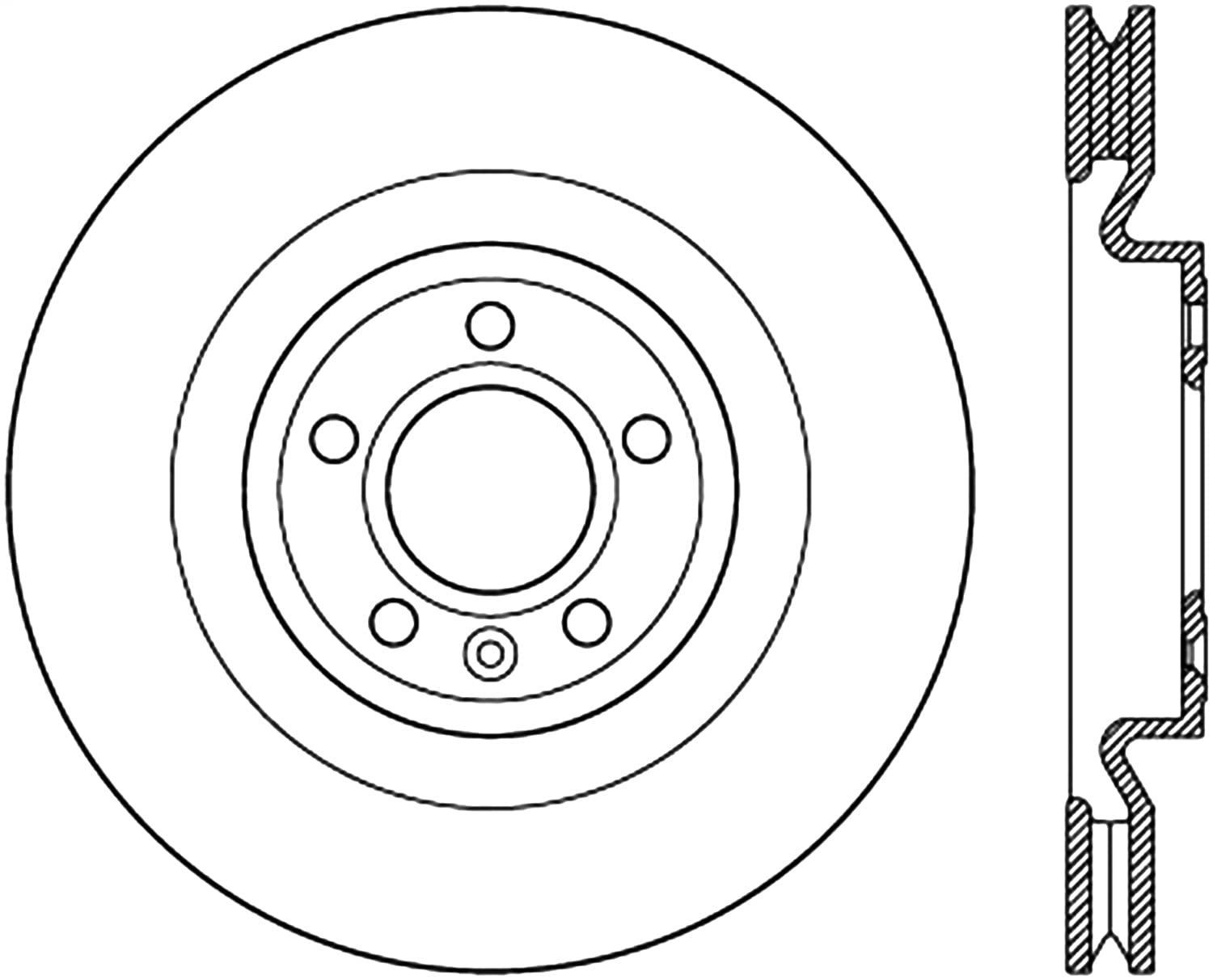 Brake Rotor StopTech (128.61098CL)
