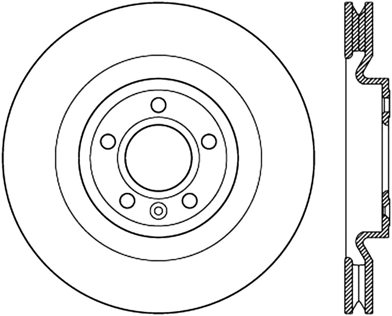 Brake Rotor StopTech (128.61098CL)