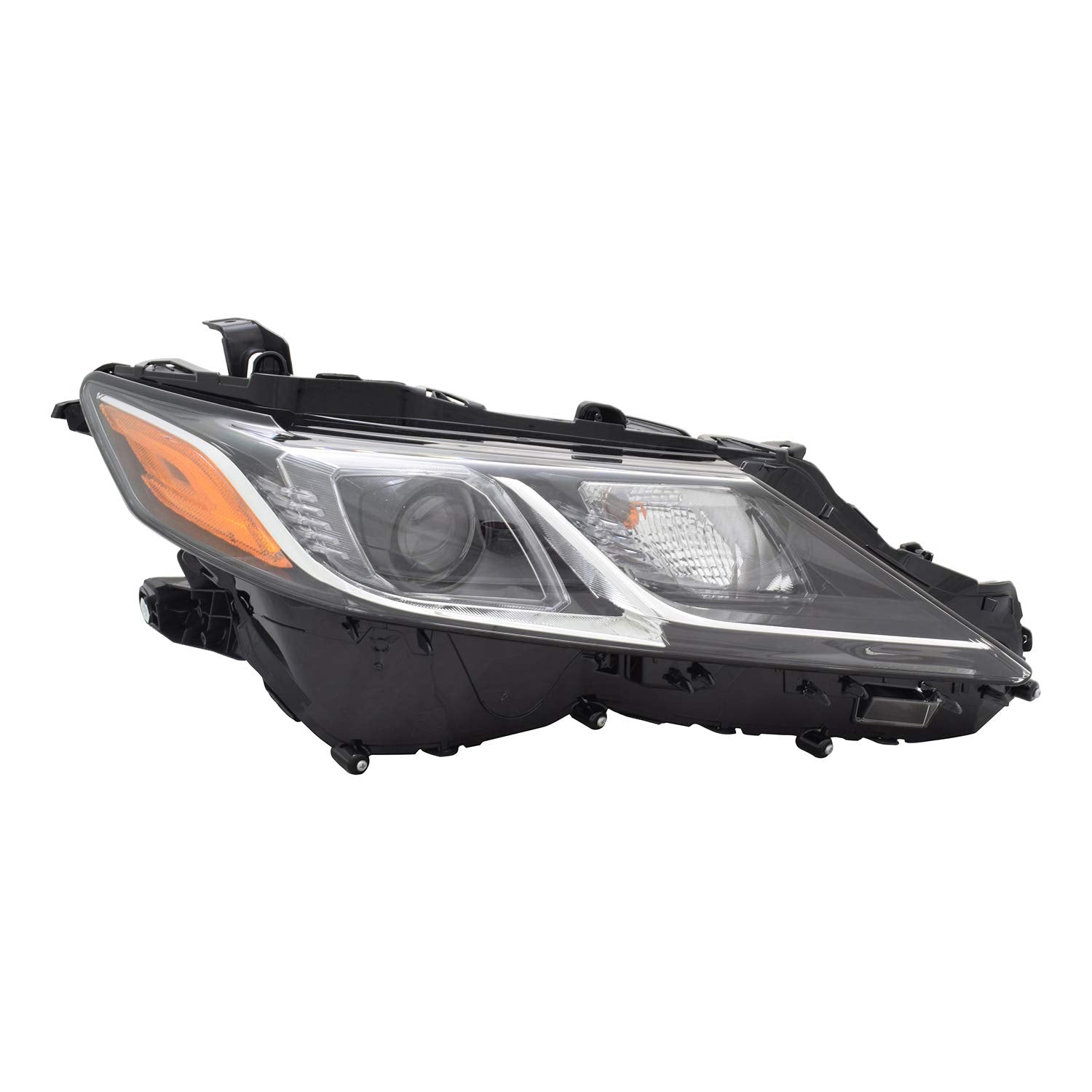 Right TYC Headlight Assembly Compatible with 2019-2021 Toyota Camry