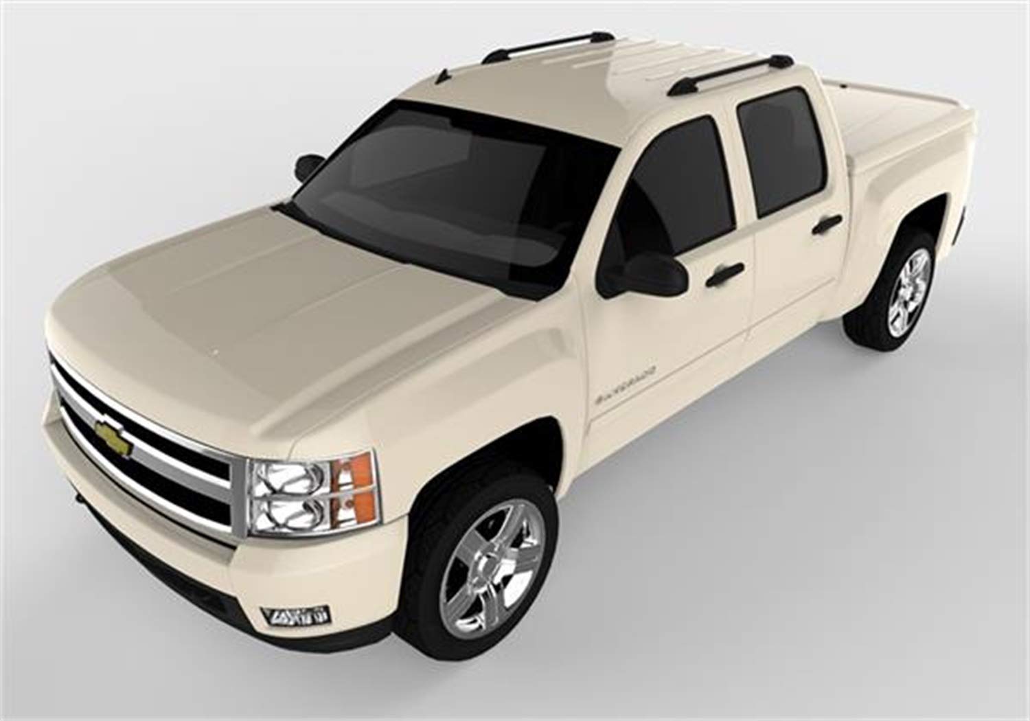 UnderCover RealTruck Lux One-Piece Truck Bed Tonneau Cover | UC1066L-98 | Fits 2009 - 2013 Chevy Silverado 1500 98(GBN)(WA800J) - White Diamond 5' 9" Bed (69.3")