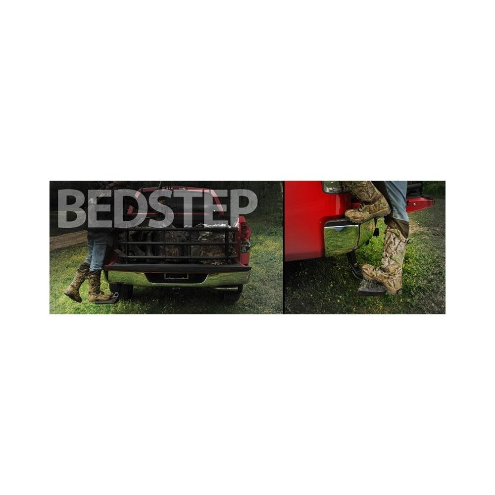 AMP Research RealTruck BedStep | 75314-01A | Fits 2014 - 2018 Chevrolet Silverado 1500 & GMC Sierra 1500; 2019 Chevrolet Silverado 1500 LD & GMC Sierra 1500 Limited