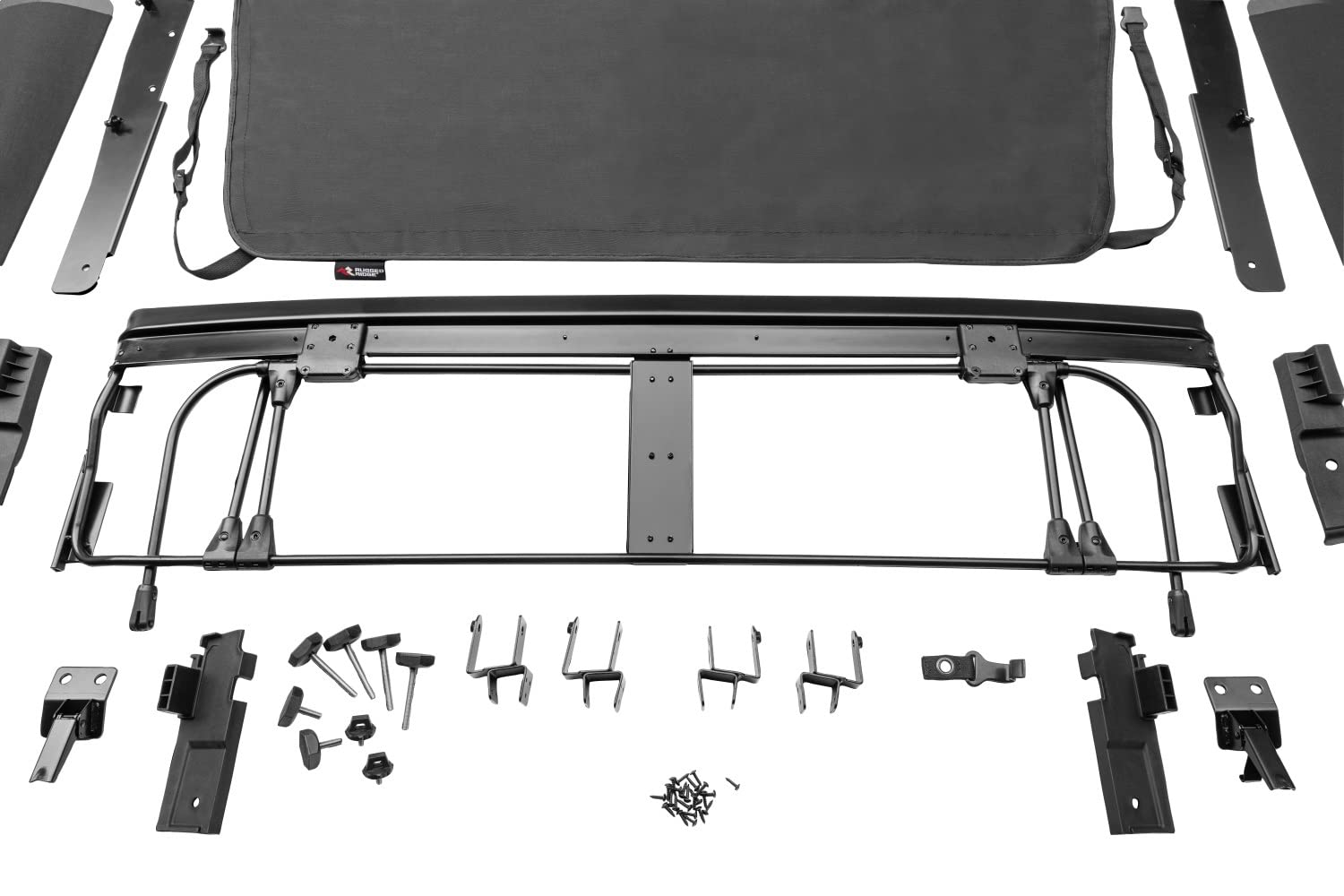 Voyager Soft Top Rugged Ridge for Jeep Wrangler JL | Tinted Windows | 13862.35 | Fits 2018-2025 Jeep Wrangler JL 2-Door