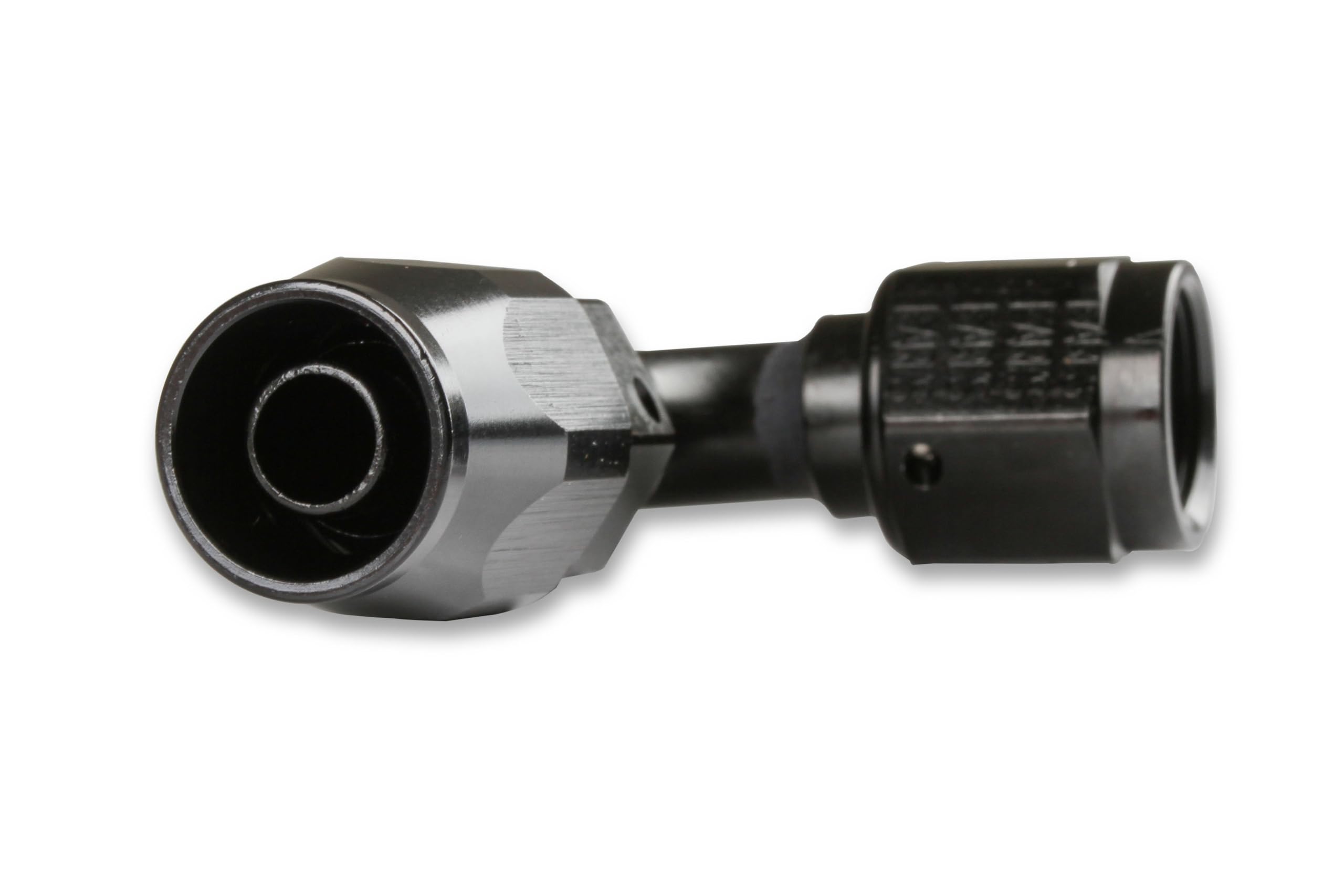 90 Degree Earl's Swivel-Seal® Hose End -6 AN - Black - Clamshell Package