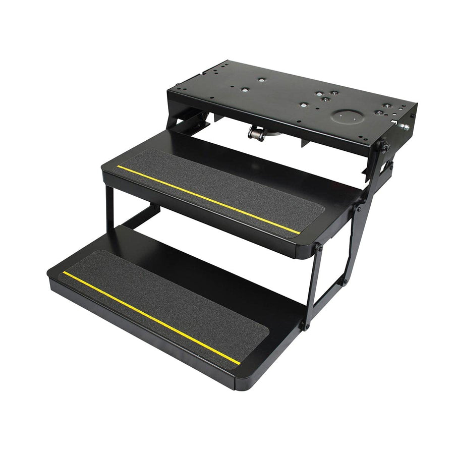 32 Series Kwikee Electric Step Assembly with Logic Control Unit and Power Switch Kit for RVs and Travel Trailers
