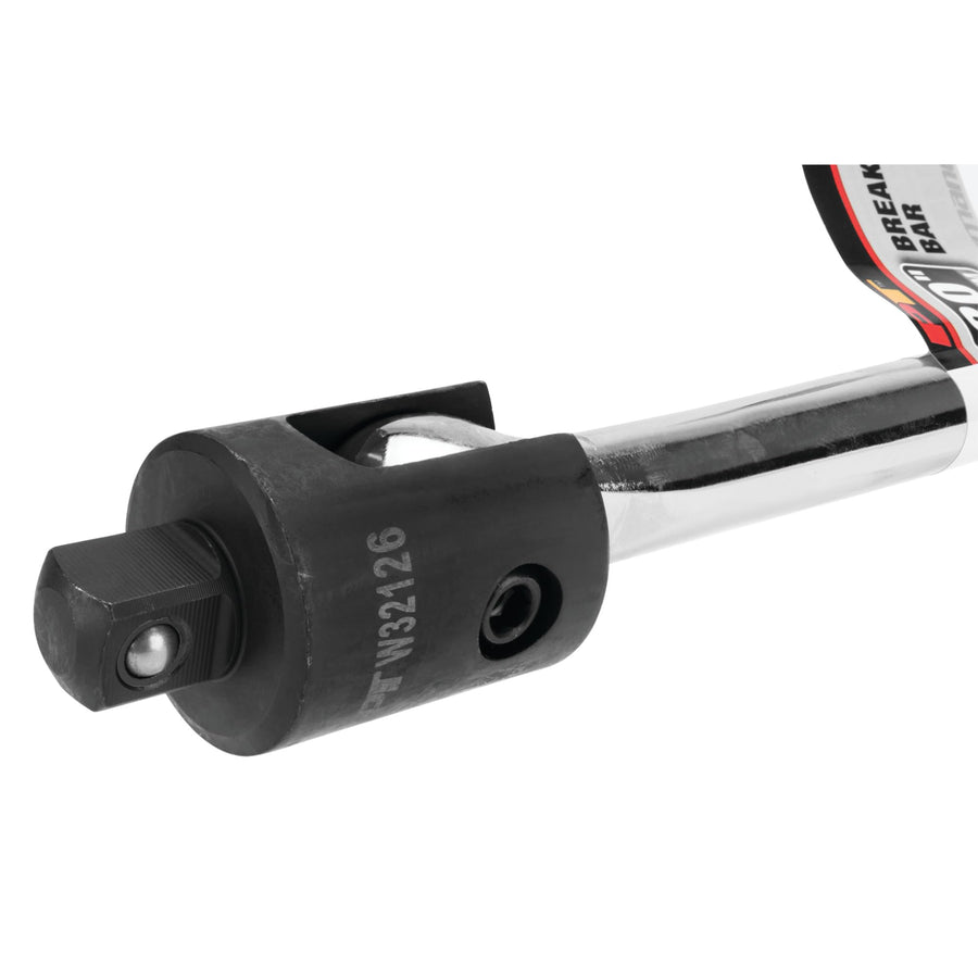 W32126 Performance Tool 1/2-Inch Drive, Heavy Duty 30-Inch Breaker Bar With 180 Degree Swivel Head