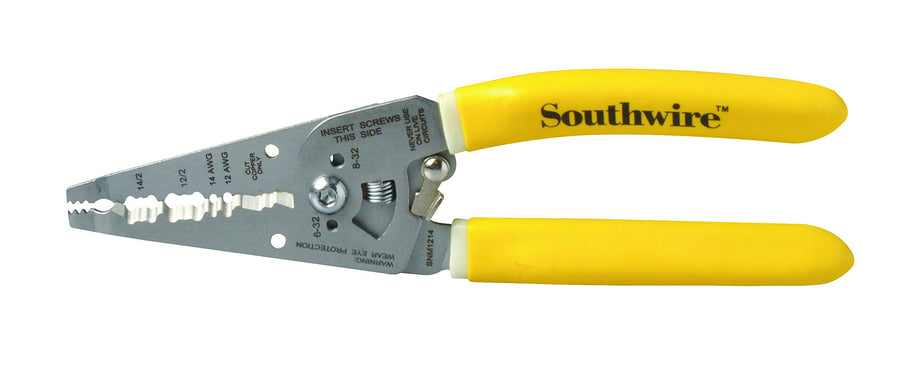 Heavy Duty Southwire NM-B Romex Cable Wire Stripper/Cutter with Ergonomic Handles 12 AWG -14 AWG, rust proof