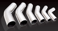 MS250-15 XFORCE Mandrel Bend 304 Stainless Steel Polished 2.5" 15 degree 1.5D 6" Leg