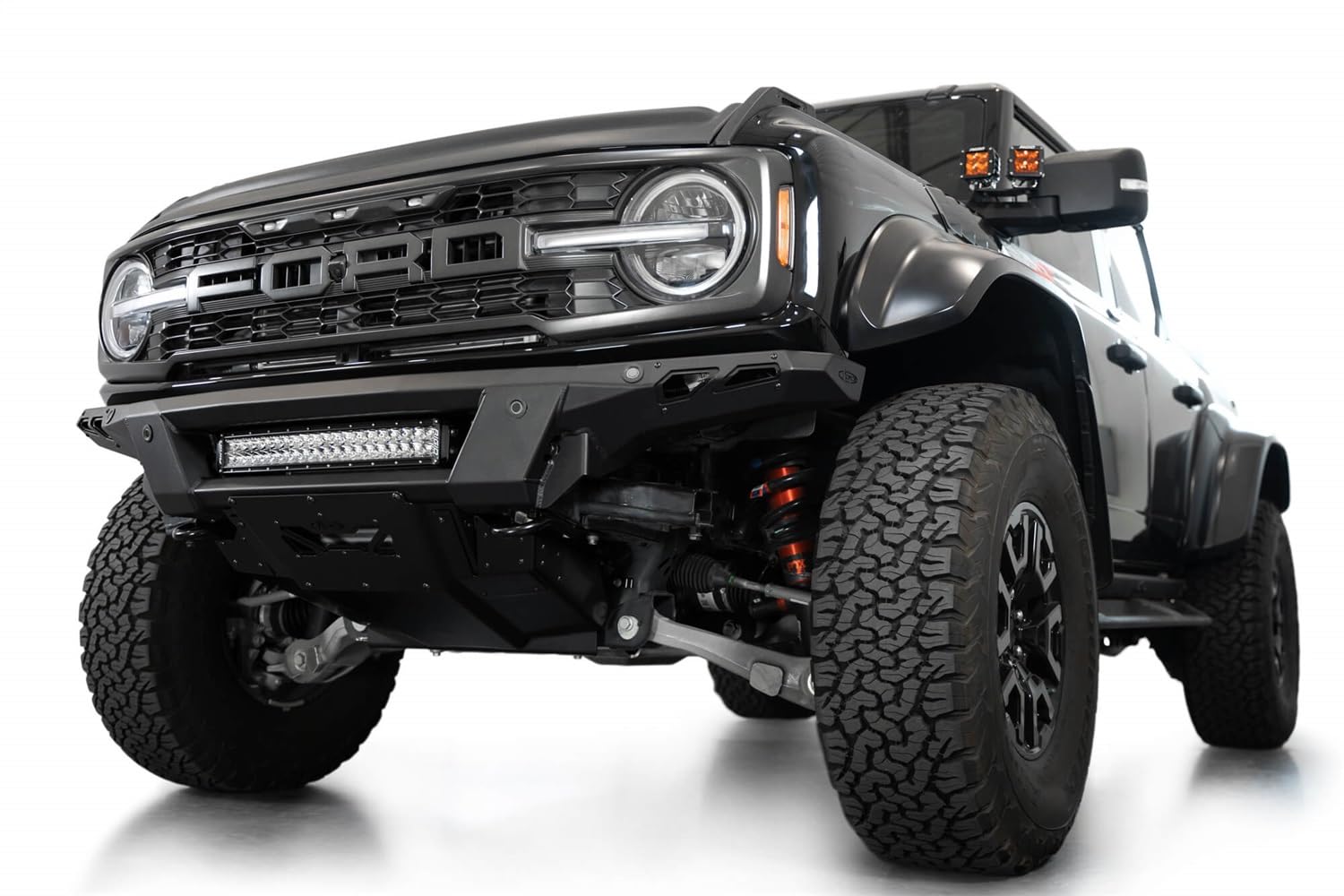 Addictive Desert Designs F260262110103 - Addictive Desert Designs Phantom Front Bumper Fits 22-24 Compatible with/Replacement for Bronco