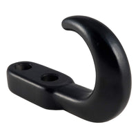 Black Steel CURT 22430 Tow Hook, 10,000 lbs Capacity