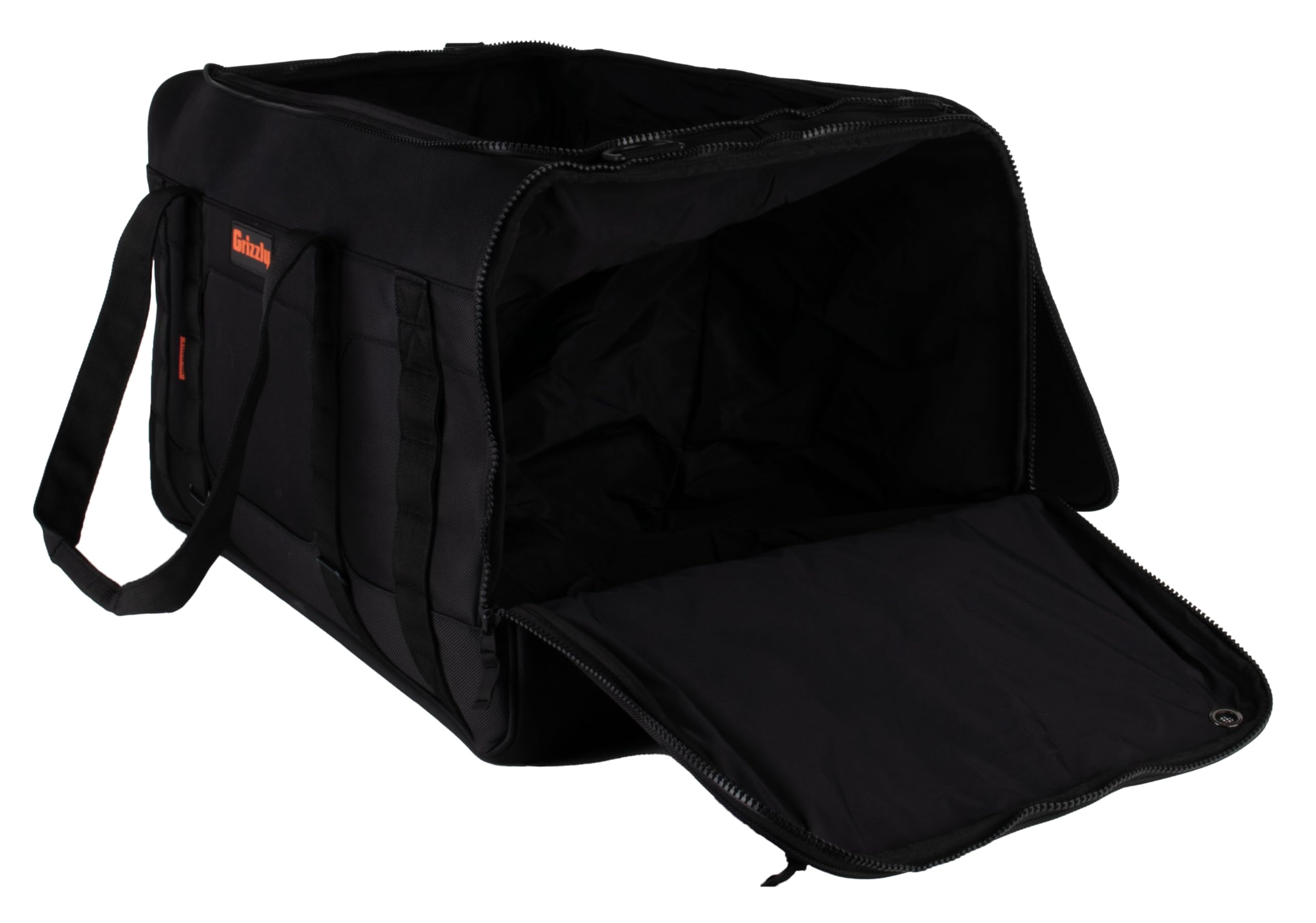 Duffle Grizzly 100 | Heavy-Duty Construction | Water Resistant Base | 100L Capacity | Large Storage Pocket | Blackout