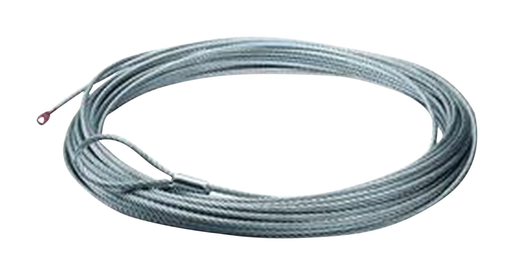 Steel Cable Wire Rope WARN 26749 Accessory: with Loop End and Terminal, 5/16" Diameter x 150' Length, 4.5 Ton (9,000 lb) Capacity