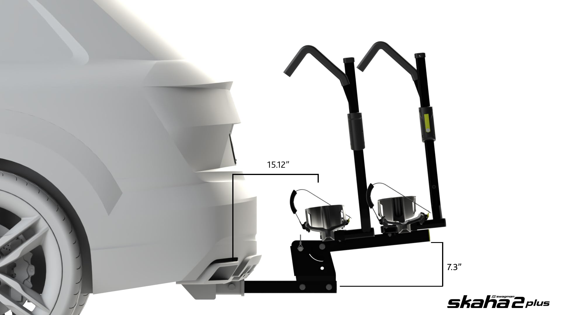 Hitch Mount Swagman SKAHA 2 Plus ebike Approved Bike Rack