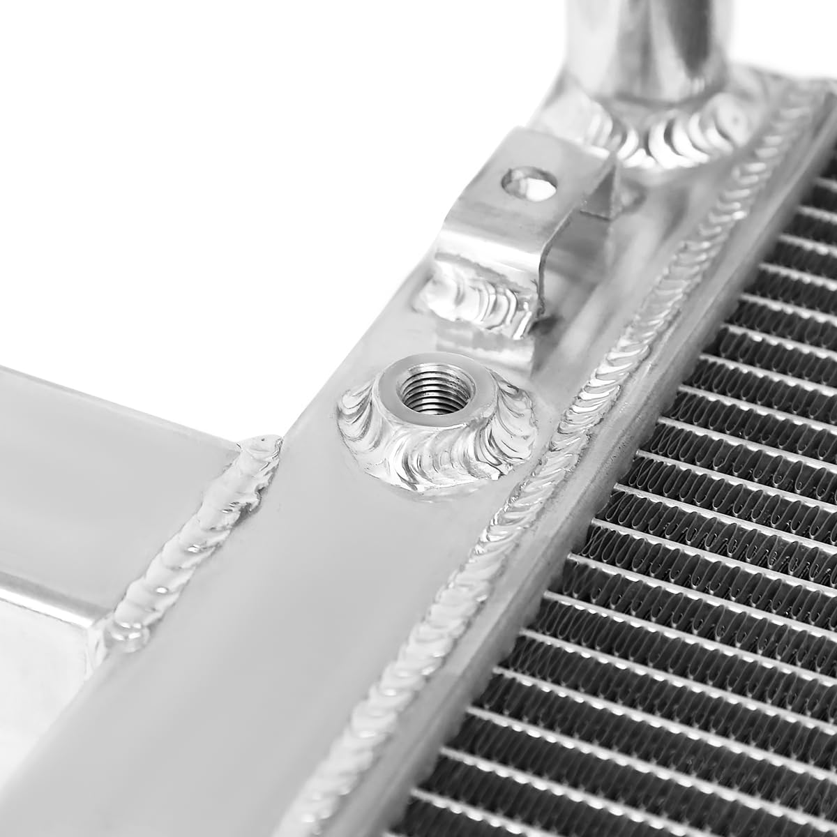 2 Row Aluminum Cooling Radiator SPEC-D TUNING Compatible with 1999-2004 Jeep Grand Cherokee 4.0L L6 Limited