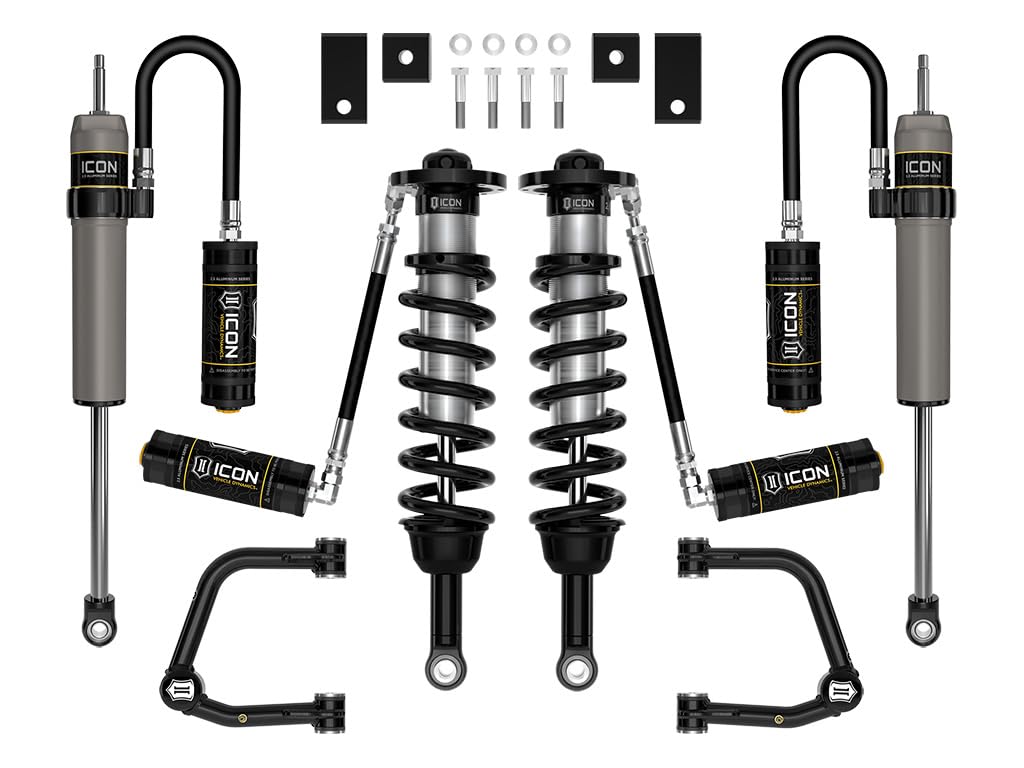 2.5 Suspension System, ICON, 2-3.5" Lift, Stage 7, Tubular, Compatible with 22-23 Toyotaa Tundra, K53197T