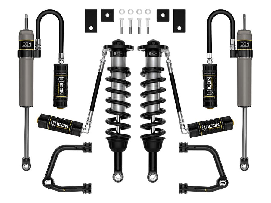 2.5 Suspension System, ICON, 2-3.5" Lift, Stage 7, Tubular, Compatible with 22-23 Toyotaa Tundra, K53197T