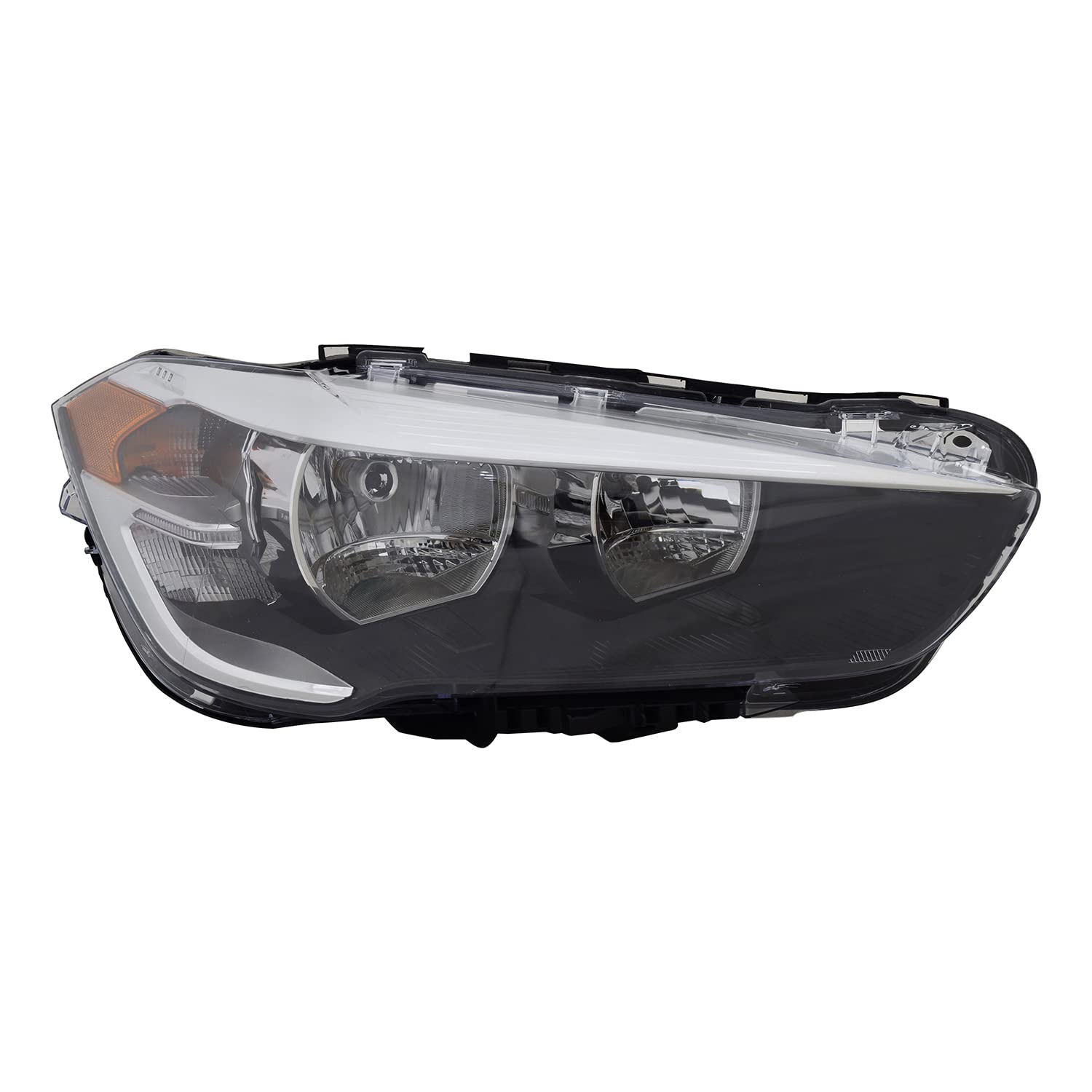 Right TYC Headlight Assembly Compatible with 2016-2021 BMW X1