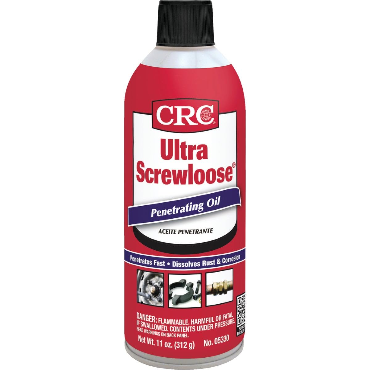 Ultra Screwloose CRC Super Penetrant 05330 – 11 Wt. Oz., Penetrating Oil