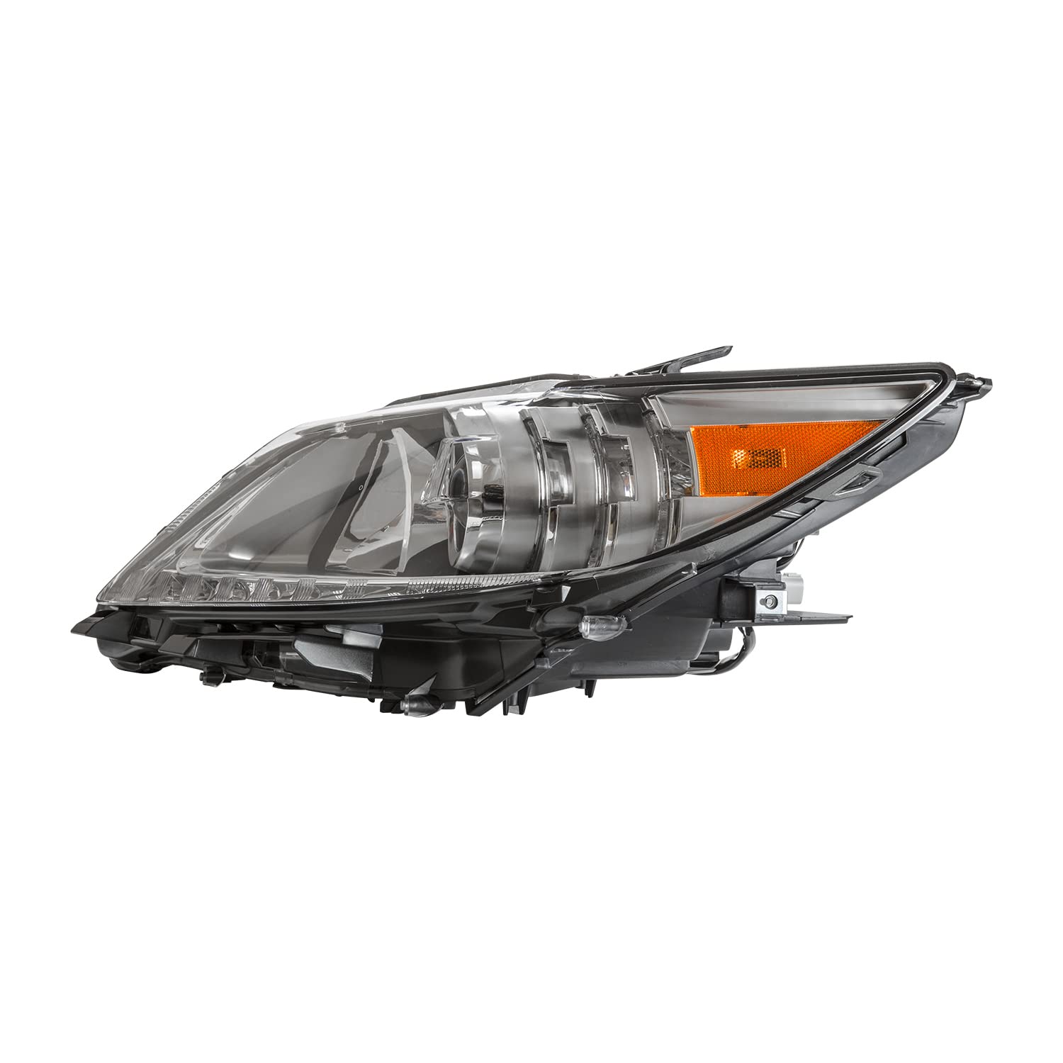 Left TYC Headlight Assembly Compatible with 2013-2015 Lexus ES350