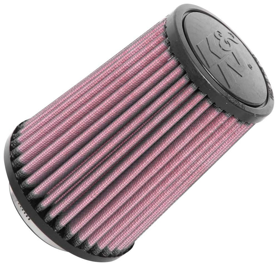 High-Flow K&N Original Lifetime Universal Clamp-On Air Filter: Performance, Premium, Washable: Flange Diameter: 2.5 In, Filter Height: 6 In, Flange Length: 0.75 In, Shape: Round Tapered, RU-5062XD
