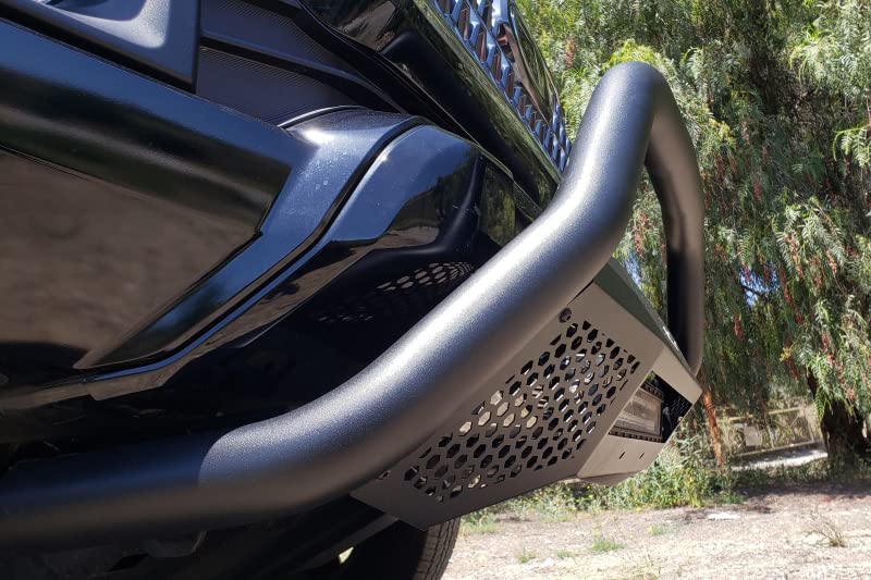 Mounting Bracket Kit Go Rhino for RC4 Bull Bar or RC3 Skid Plate | Mild Steel, Textured Black | 565360TK | Fits 2014-2021 Toyota Tundra