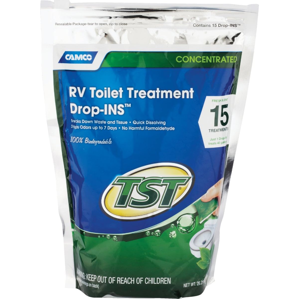 TST Camco Drop-INS 15 PODS/Bag