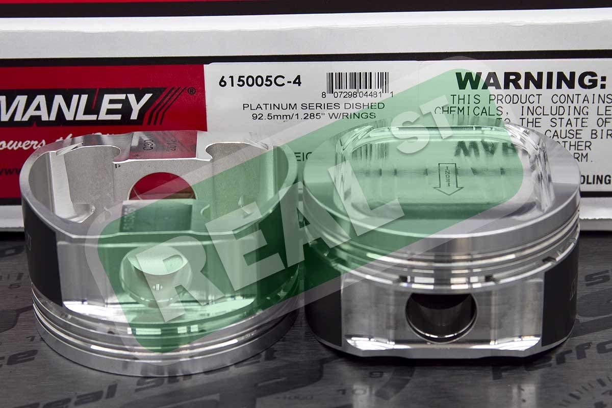 615005C-4 Manley Dish Piston with Rings